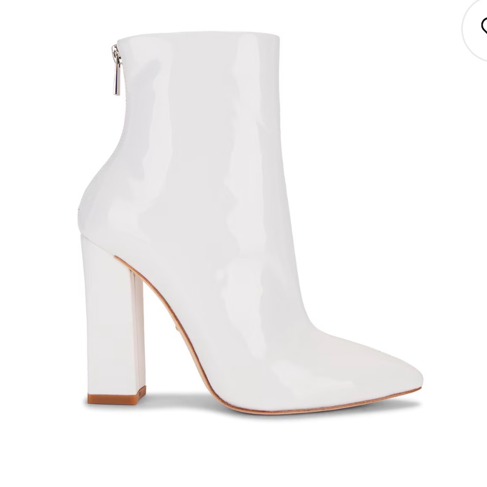 Faux Leather Raye Ankle Boots